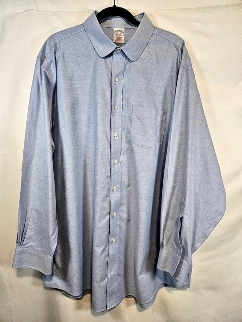 Brooks Brothers Madison Fit Non-Iron Supima Cotton Dress Shirt 36